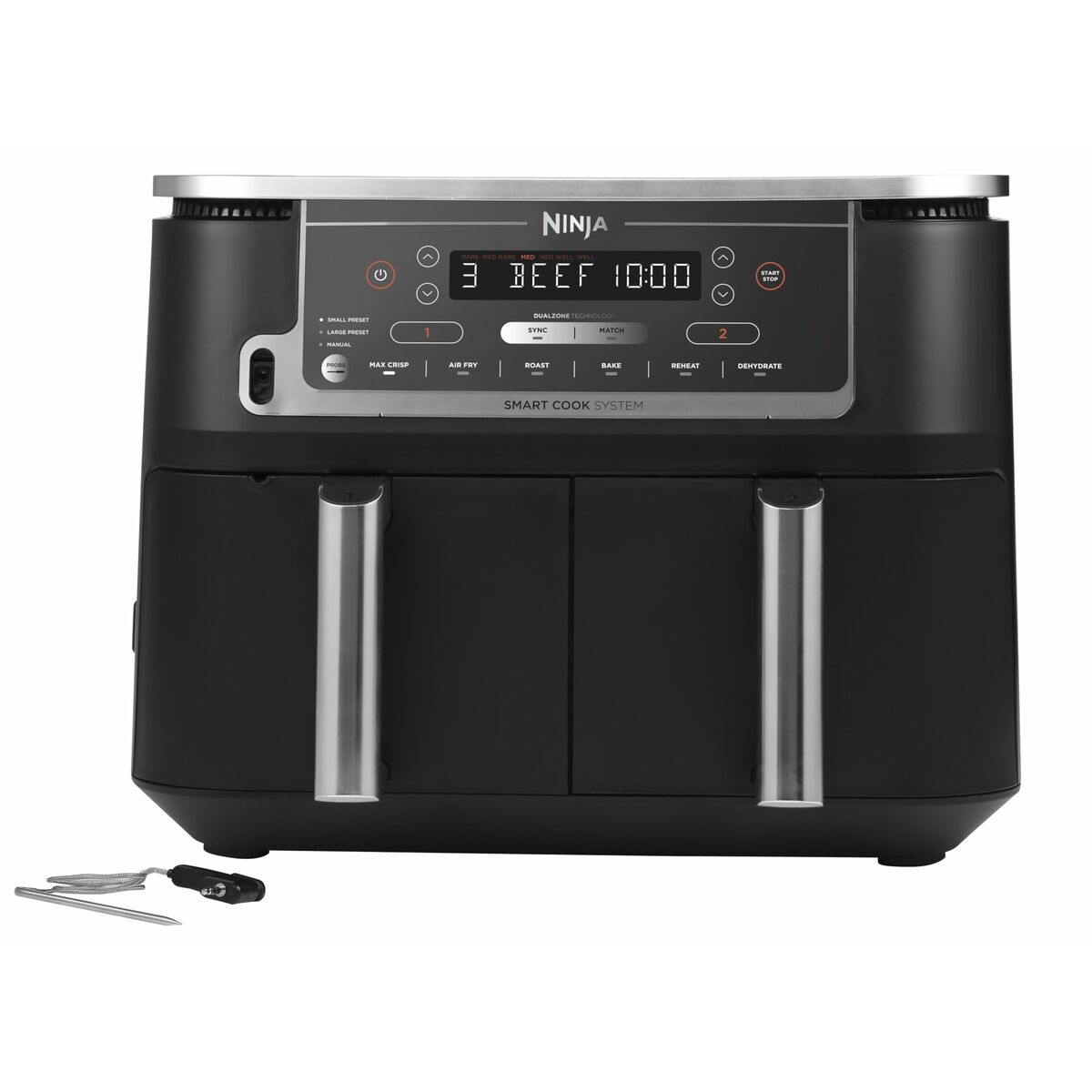 Airfryer Ninja AF451EU Noir 9,5 L 2470 W – Cozy-cook