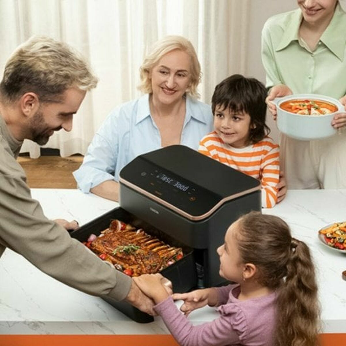 Appareil de cuisson connecté Wi-Fi
