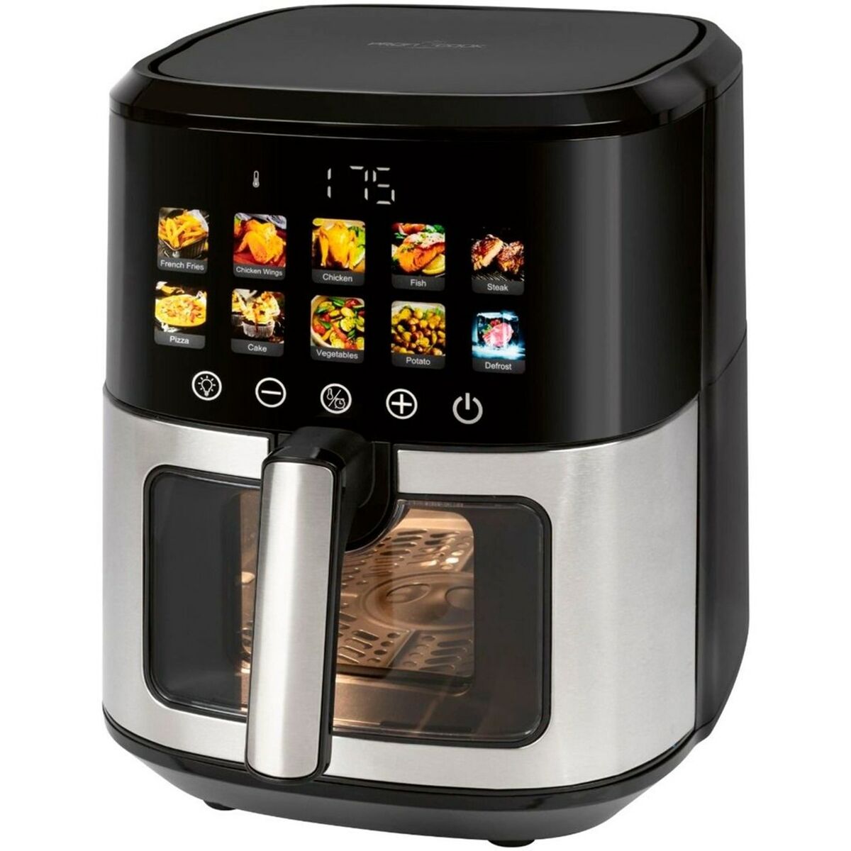 Airfryer Proficook 6,5 L Noir 1700 W Écran – Cozy-cook
