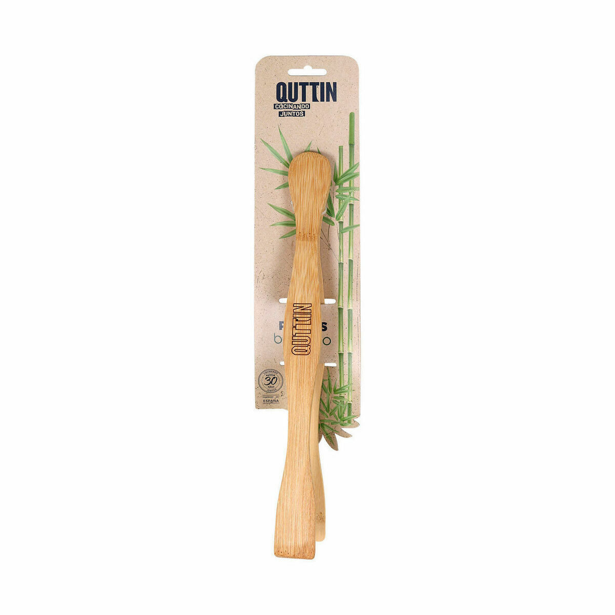 Ustensiles de service en bois naturel pour cuisine éco-friendly