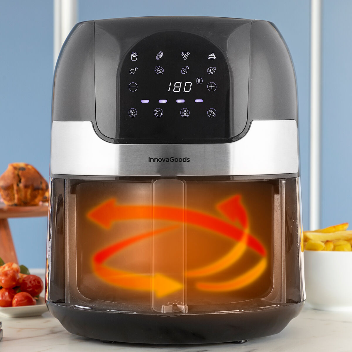 Panier Airfryer InnovaGoods Fryinn 3,5 L – Cozy-cook