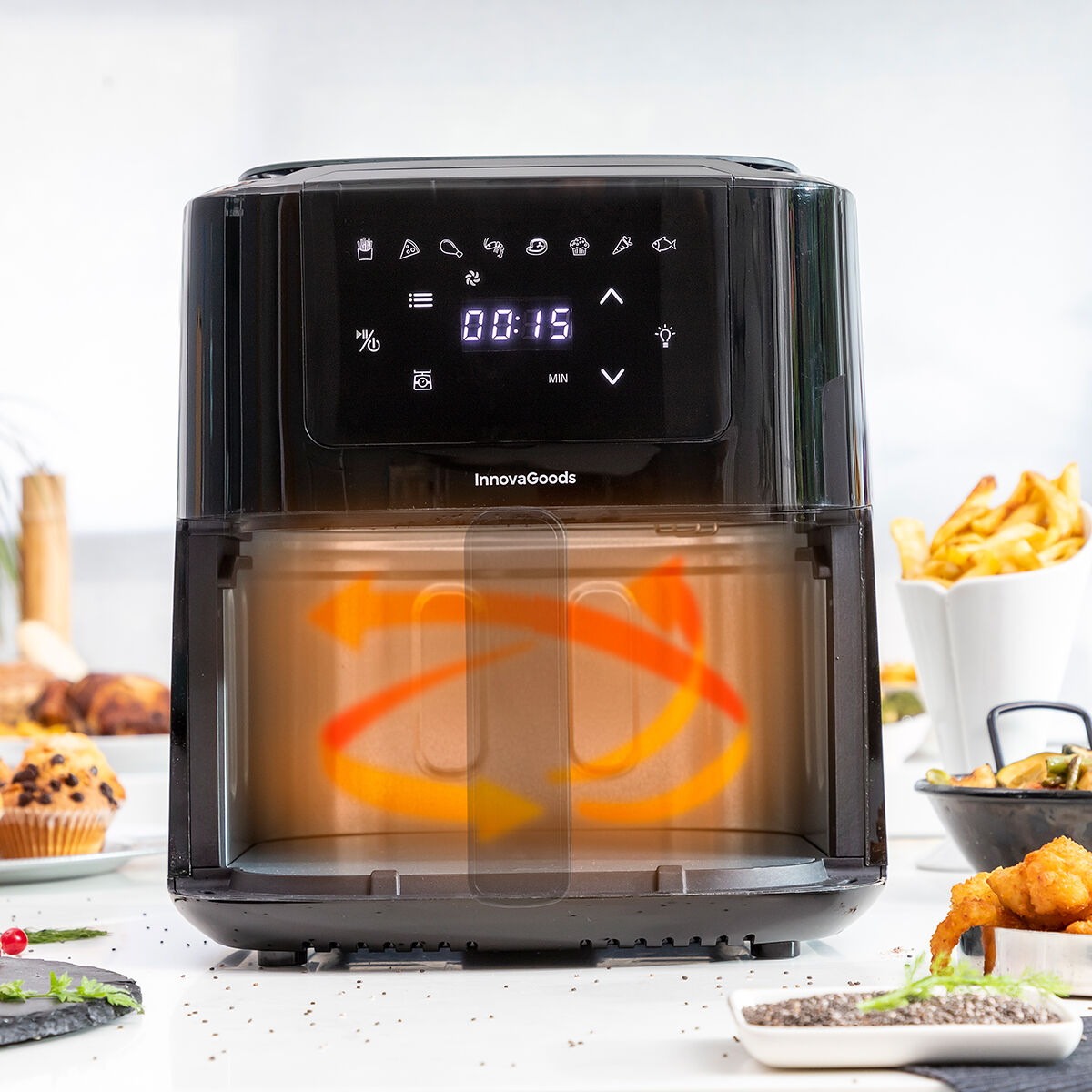 Écran tactile Airfryer InnovaGoods Fryinn Balance – Cozy-cook