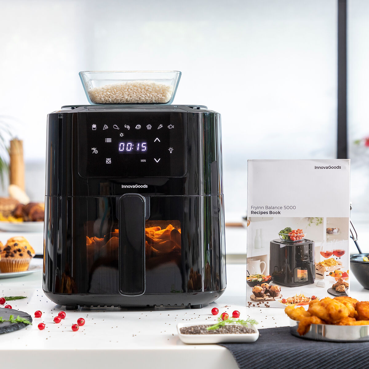 Balance intégrée pour cuisson précise