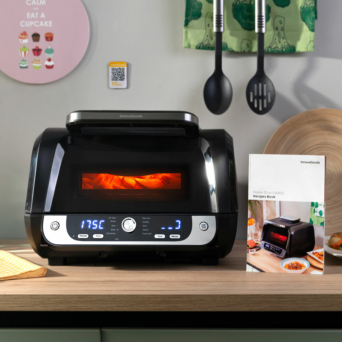 Airfryer multifonction avec recettes