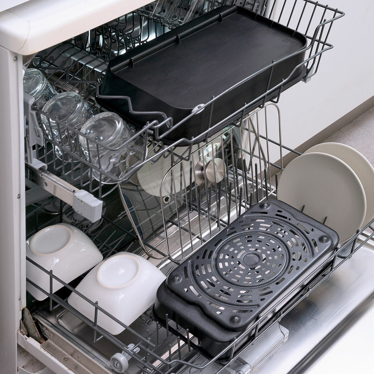 Gril pour friteuse à air programmable