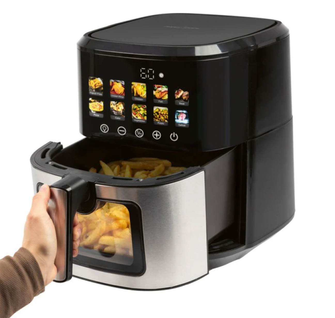 Bol de l’Airfryer Proficook 6,5 L Noir – Cozy-cook