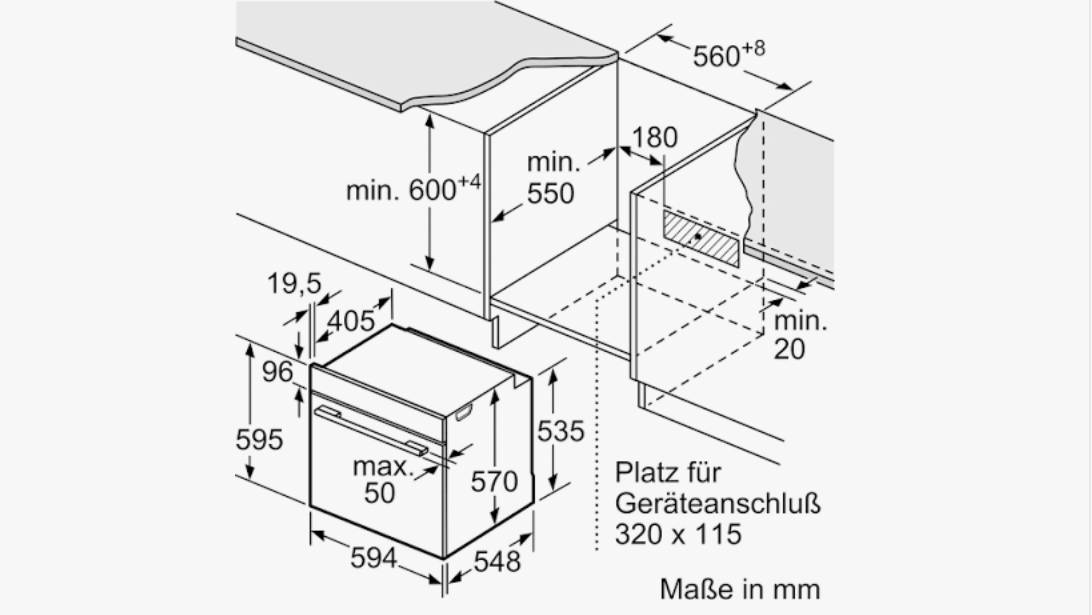 Four à convection encastrable
