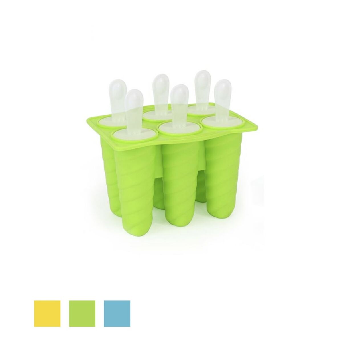 Moules réutilisables pour glaces maison en silicone souple