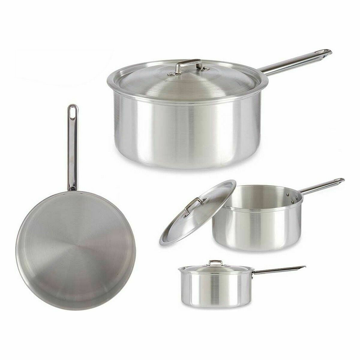 Lot de 10 casseroles 5L avec couvercles