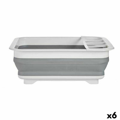 Lot de 6 égouttoires pliable de cuisine posés sur évier