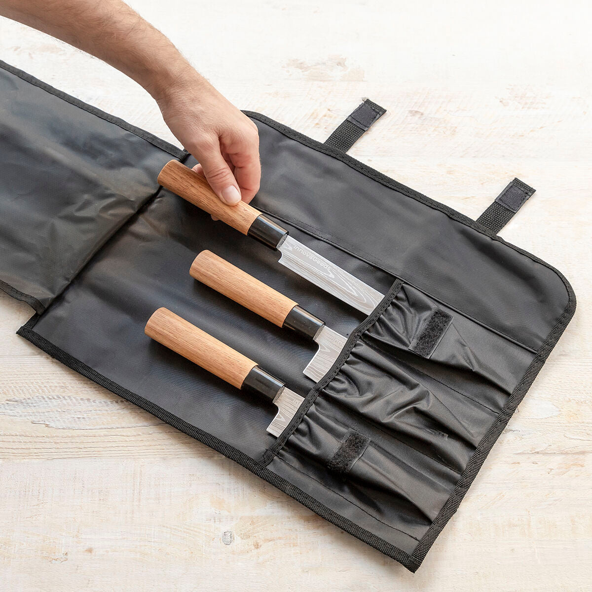 Poignées ergonomiques du lot de 3 couteaux Pro Innovagoods