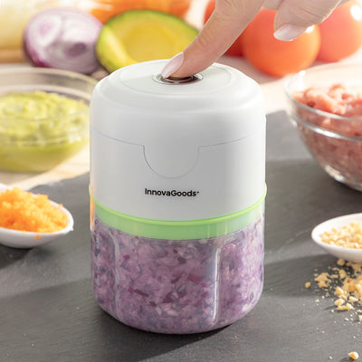 Mini Hachoir Portable Rechargeable utilisé en cuisine