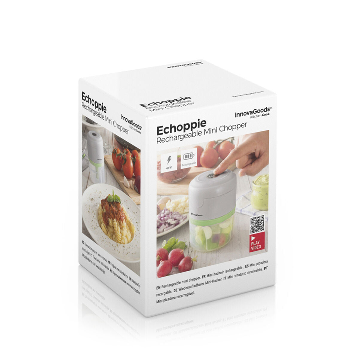 Ustensile nomade pour mixer, couper et hacher