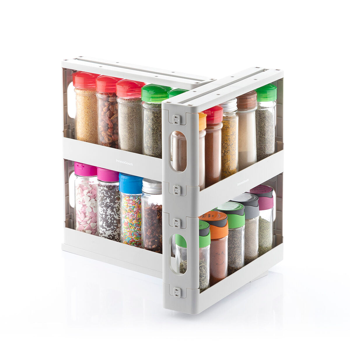 Étagère pivotante pour condiments et petits pots