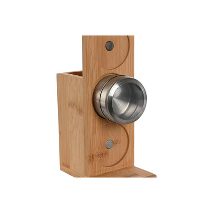 Set de cuisine en bambou et acier inoxydable

