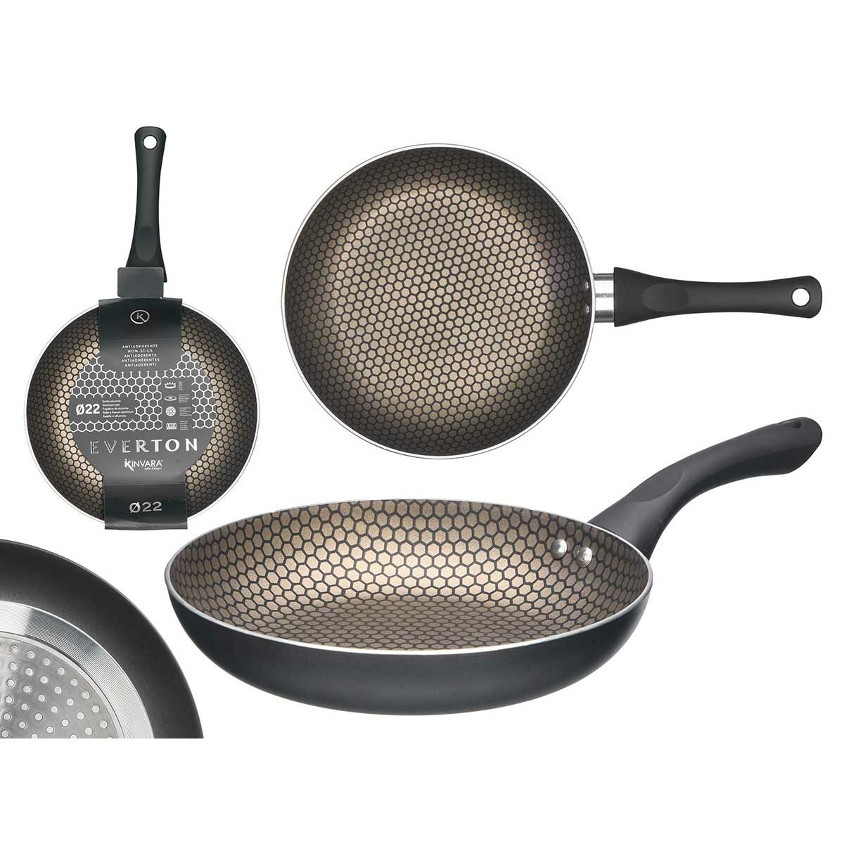 Poêle anti-adhésive Kinvara 22cm cozy-cook