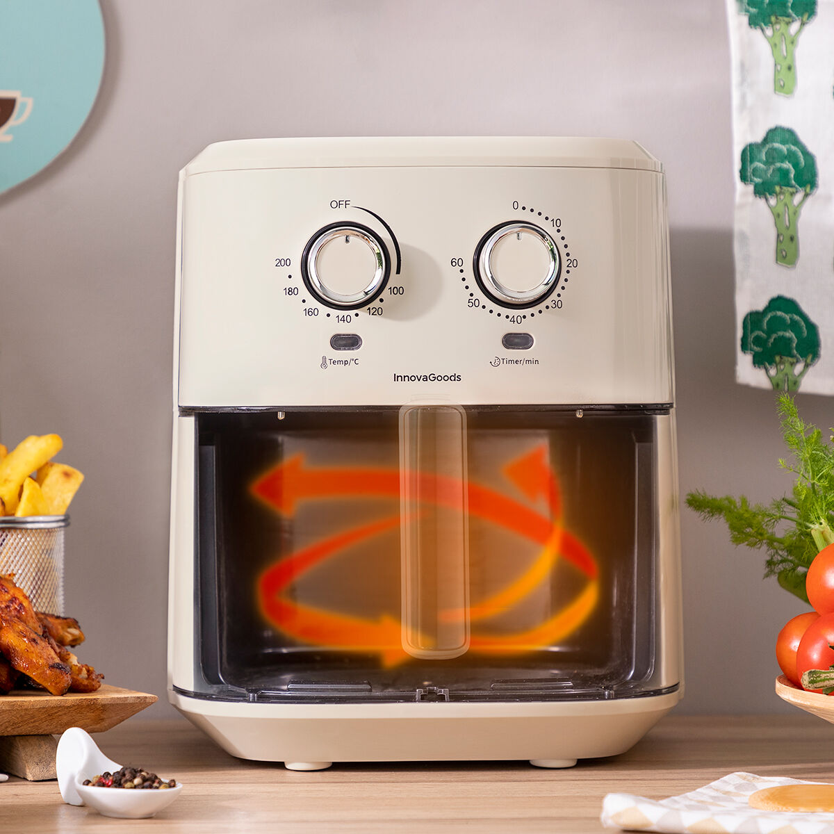 Panier Airfryer InnovaGoods Vynner Pro – Cozy-cook

