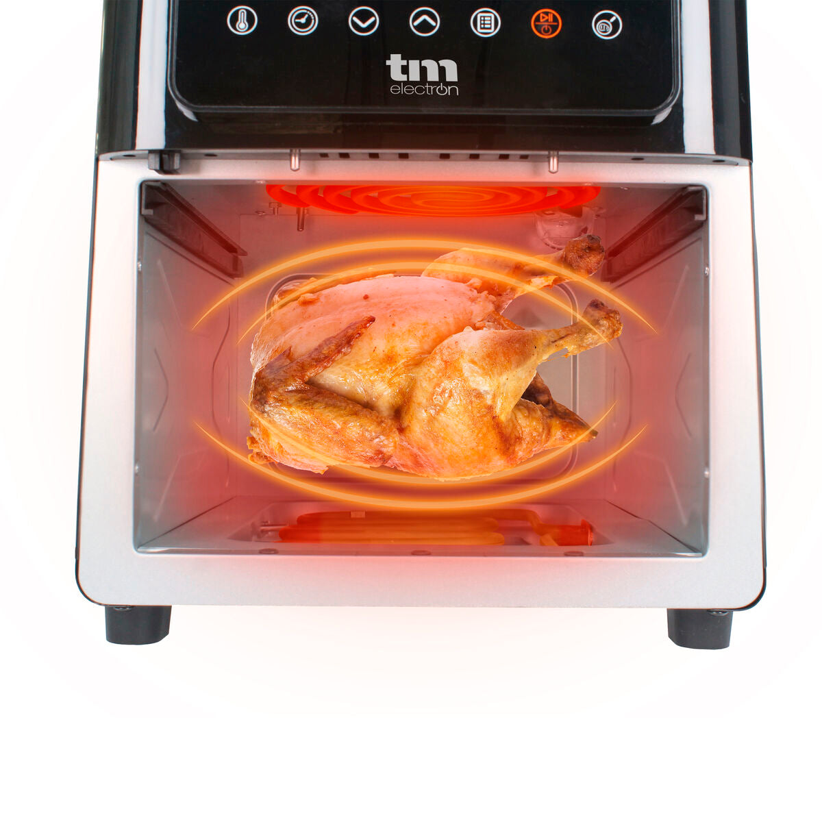 Vue latérale Airfryer TM Electron 9 L – Cozy-cook

