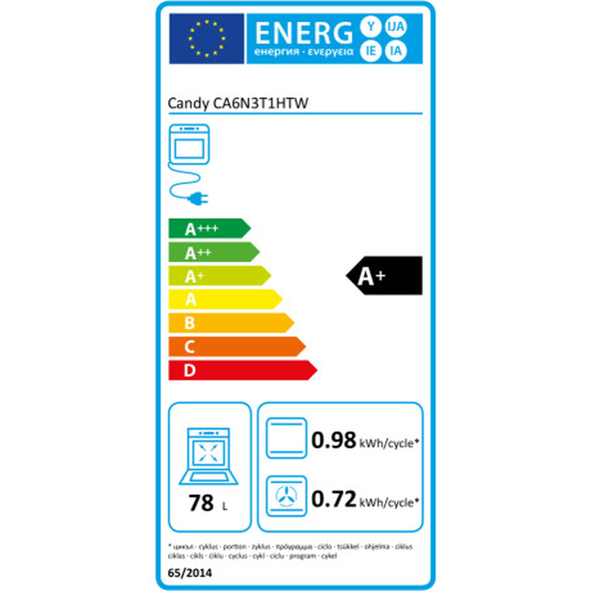 Électroménager Candy pour cuisson variée