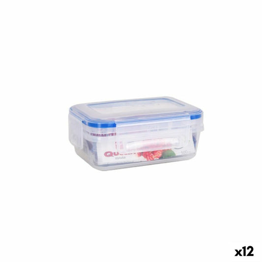 Lot de 12 boîtes à lunch hermétique 500ml

