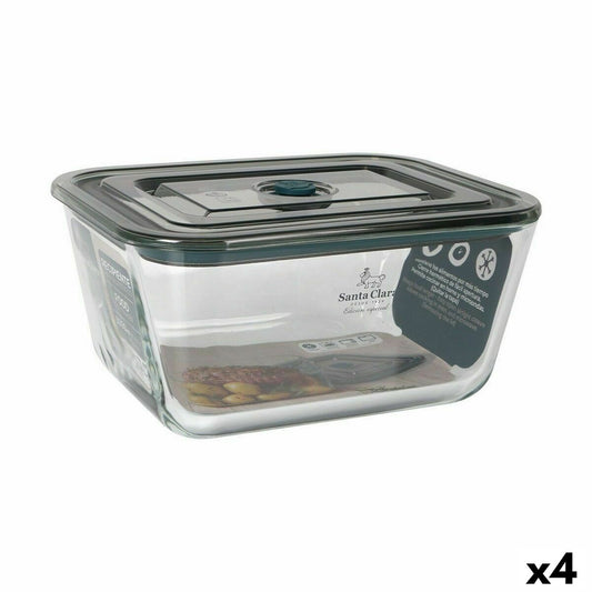 Lot de 4 boîte à lunch hermétique 3L Cozy-cook

