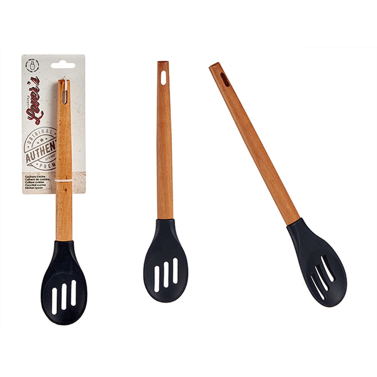 Ustensiles de service en silicone souple pour cuisine professionnelle

