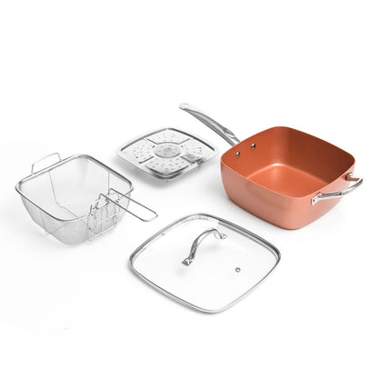 Utilisation quotidienne de la Poêle Multifonctions 5 en 1 Cuivre Coppans – Cozy-cook

