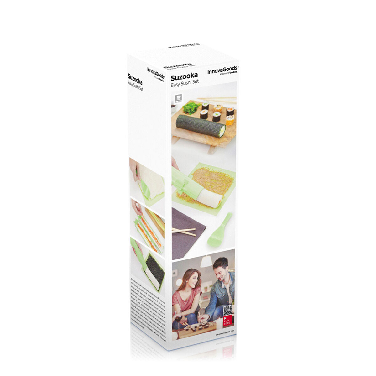 Ustensiles pour sushis en silicone et plastique sans BPA

