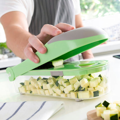 Bac transparent de la Mandoline 7 en 1 InnovaGoods

