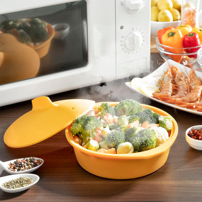Cuiseur à vapeur en silicone multifonction en cuisine

