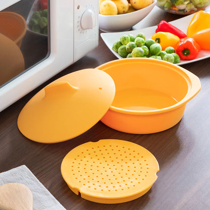 Cuisson rapide avec cuiseur à vapeur en silicone

