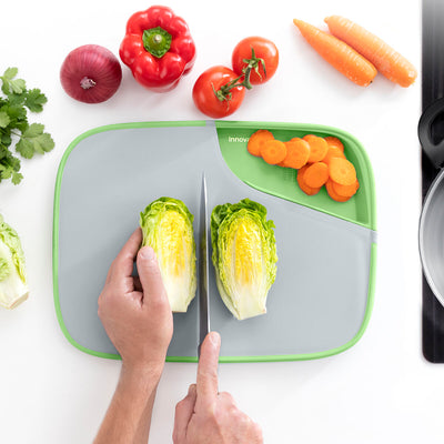 Planche à découper multifonction InnovaGoods vue de dessus

