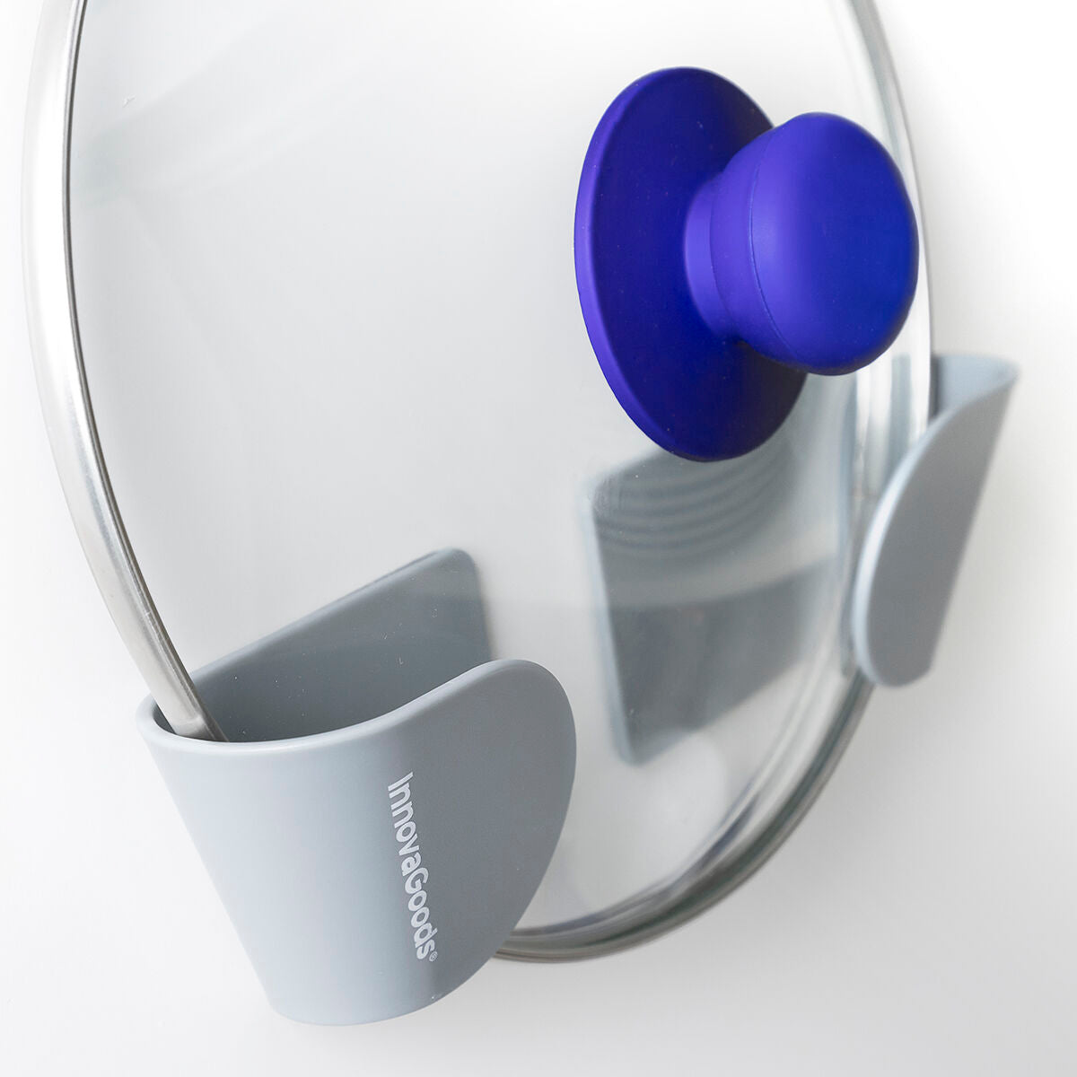Set 3 supports muraux adhésifs cuisine pour ustensiles

