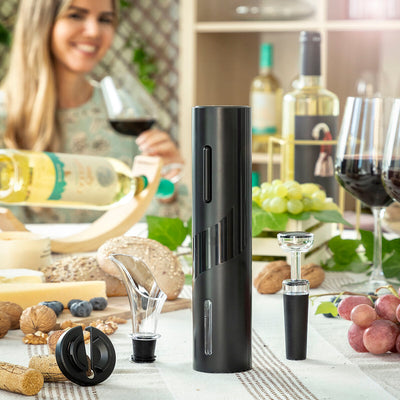 Tire-bouchon électrique vin set complet avec tous ses accessoires

